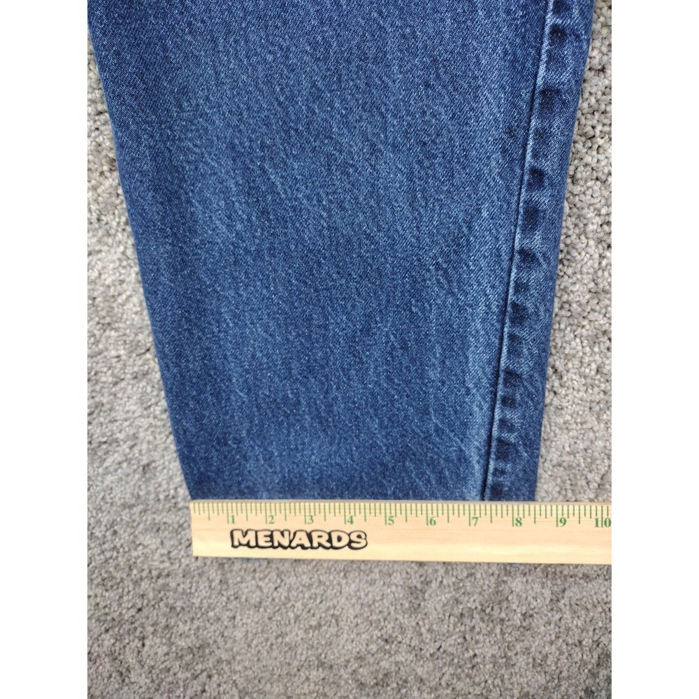 Polo Jean Co Ralph Lauren Women's Blue Denim Jeans Size 14x29 Straight Leg Flag - Picture 10 of 16